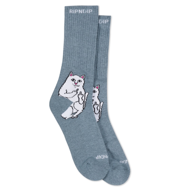 Lord Nermal Socks (Charcoal Heather)