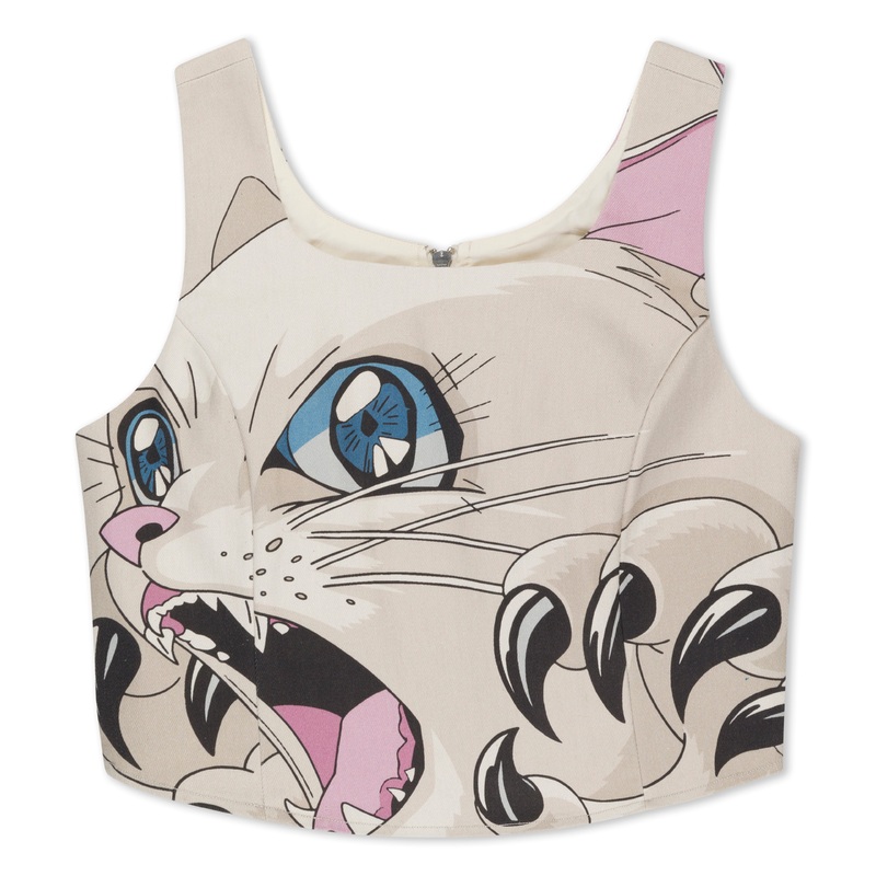 Metal Claw Corset Top (Bone)|XS|Small|Medium|Large|XL