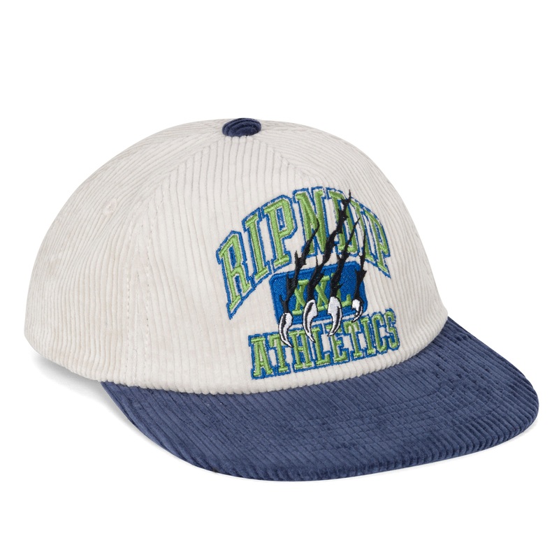 Ripndip Athletics Snapback (Bone/Navy)