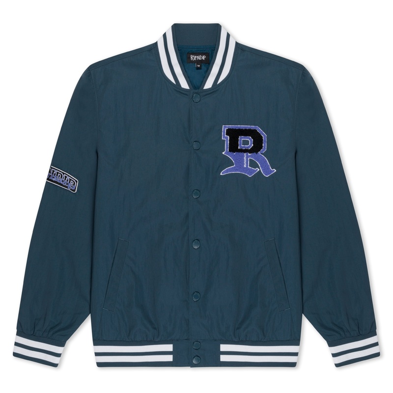 Ripndip Athletics Stadium Jacket (Navy)