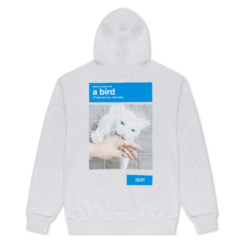 A Bird Hoodie (Ash Heather)|Small|Medium|Large|XL|XXL