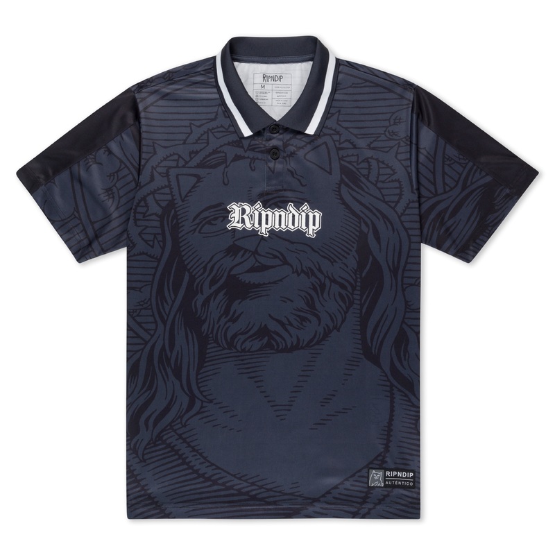 Lord Savior Soccer Jersey (Black)