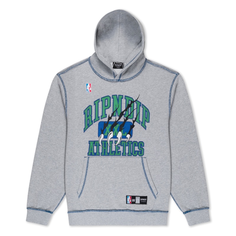 Ripndip Athletics Stitch Hoodie (Ash Heather)