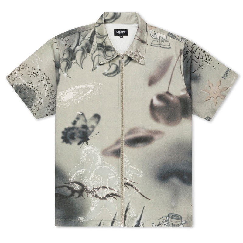 Stargazing Zip Up Shirt (Multi)