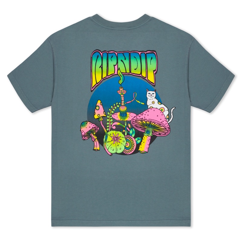 Psychedelic Tee (Light Charcoal)