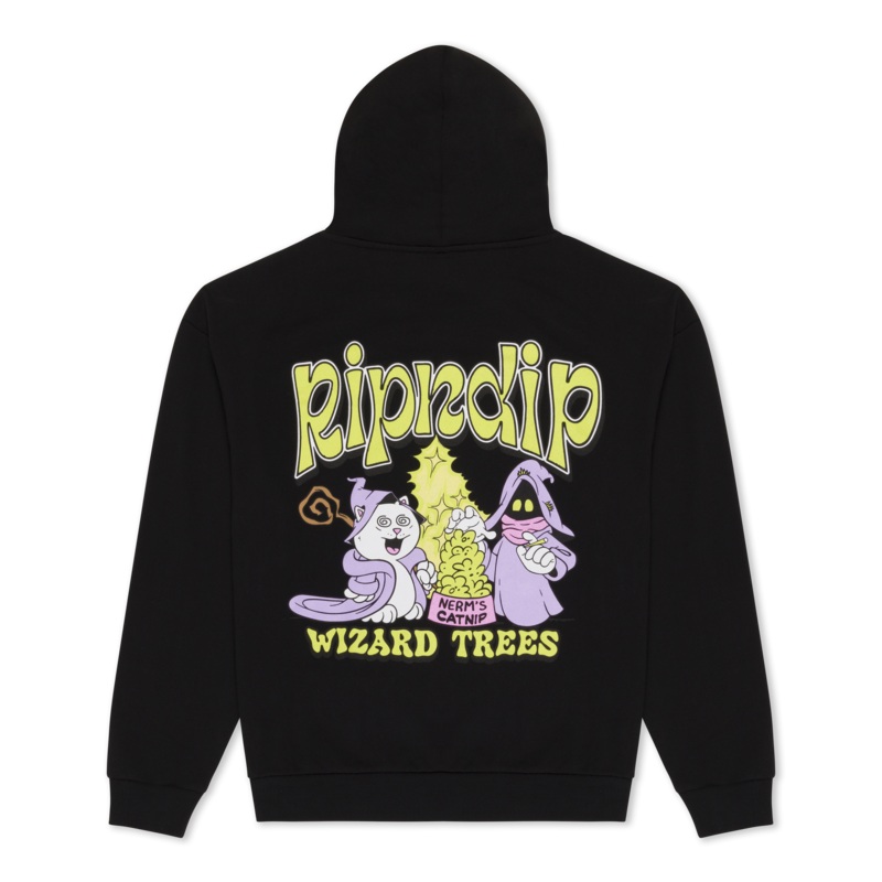 Ripndip Wizard Trees Catnip Hoodie (Black)