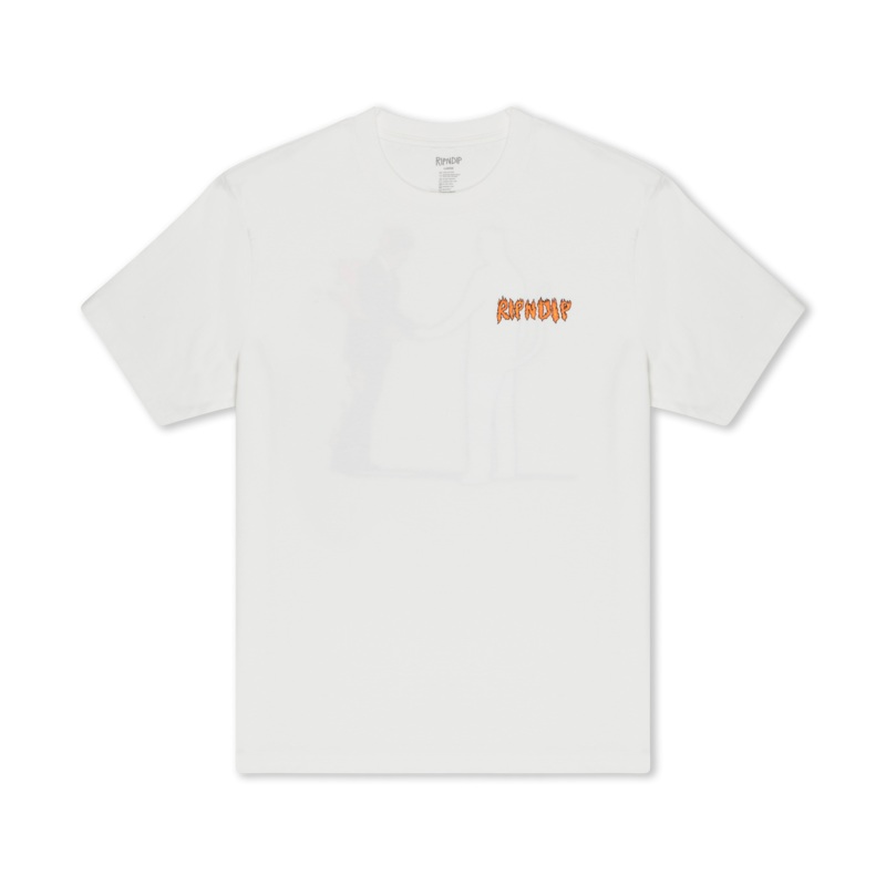 Burn Tee (Bone)|Small|Medium|Large|XL|XXL