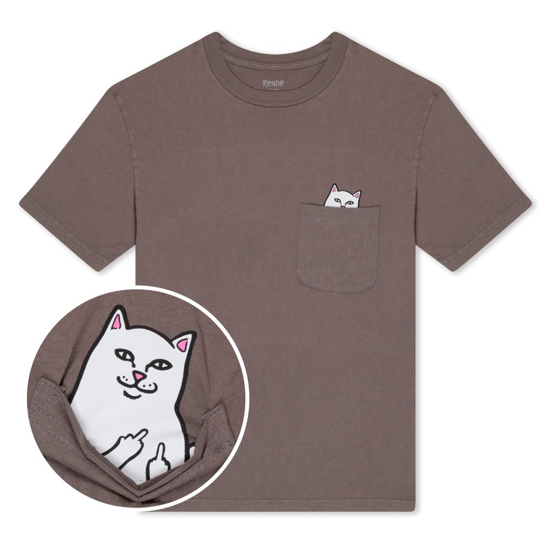 Lord Nermal Pocket Tee (Tan Mineral Wash )