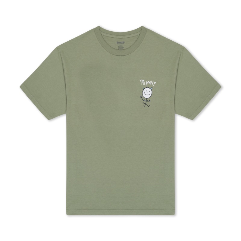 Nerman Rockwell Tee (Dusty Olive)