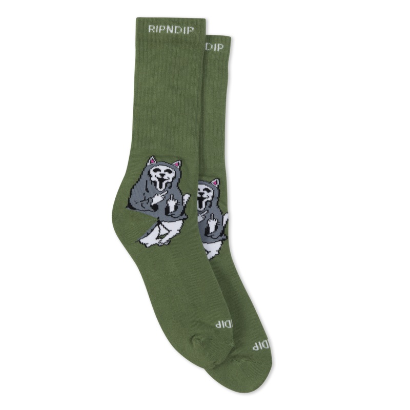 Trick Or Treat Socks (Dusty Forest)