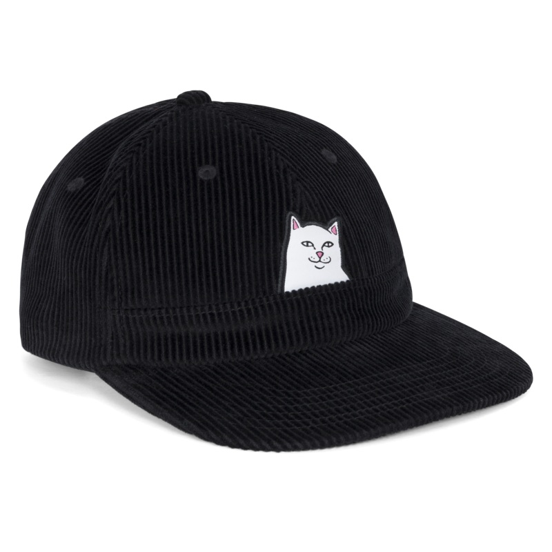 Lord Nermal Corduroy Strapback (Black)