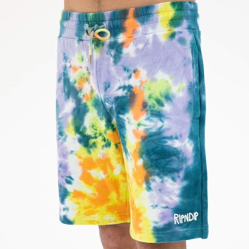 peek-a-nermal-sweat-shorts-multi-tie-dye_1 Peek A Nermal Sweat Shorts (Multi Tie Dye)