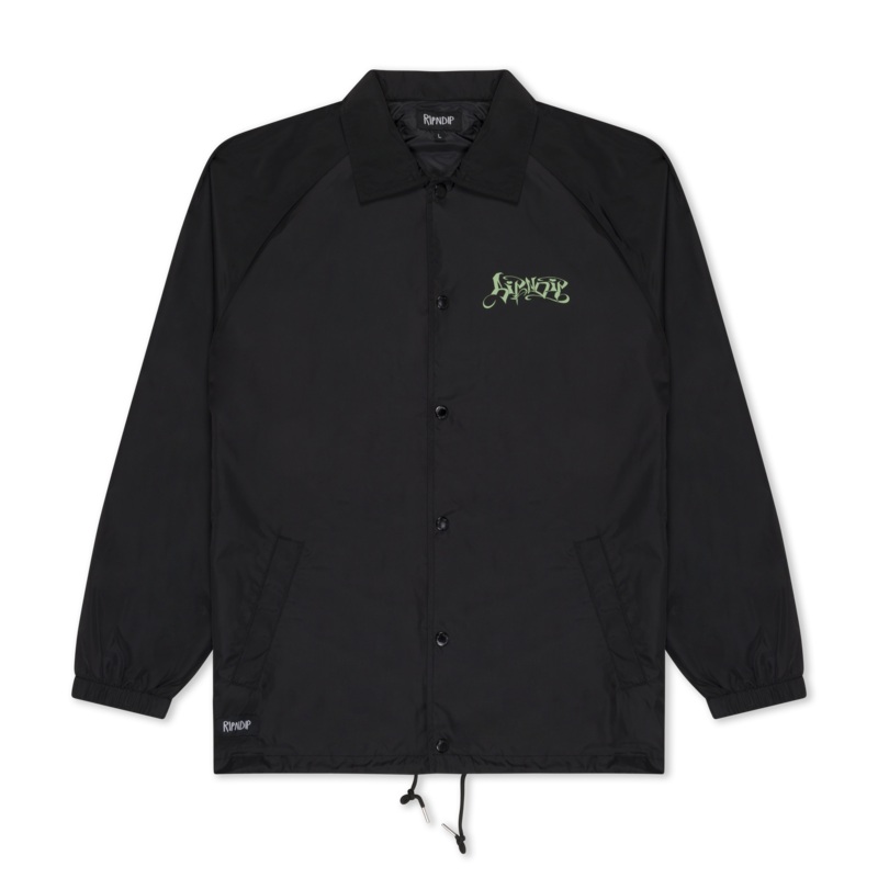 Squabble Up Coach Jacket (Black)