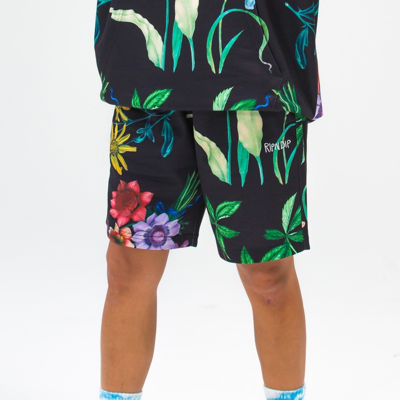 green-house-sweatshorts-black_1 Green House Sweatshorts (Black)