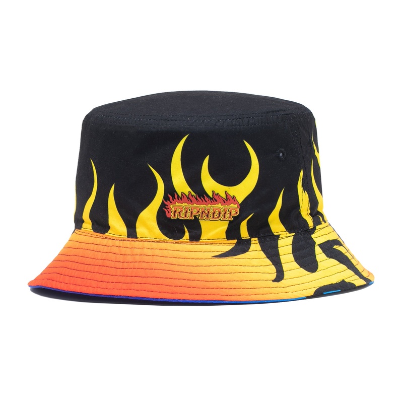Welcome To Heck Reversible Bucket Hat (Black)