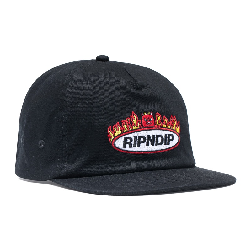 Welcome To Heck Snapback (Black)