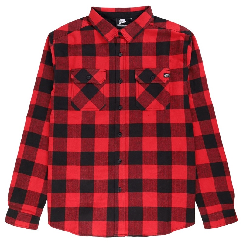Metal Mulisha Jacked Flannel|RED|S|M|L|XL|2XL|3XL|4XL|5XL