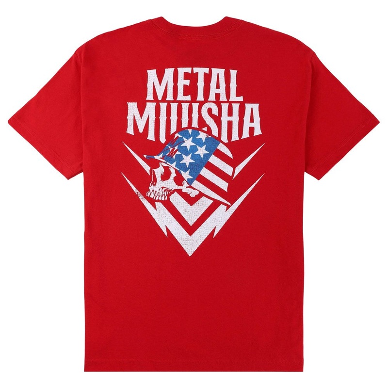 Metal Mulisha Brigade Tee|RED|S|M|L|XL|2XL|3XL|4XL|5XL