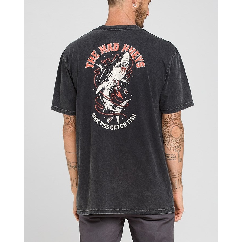 The Mad Hueys Skewered Shark Tee