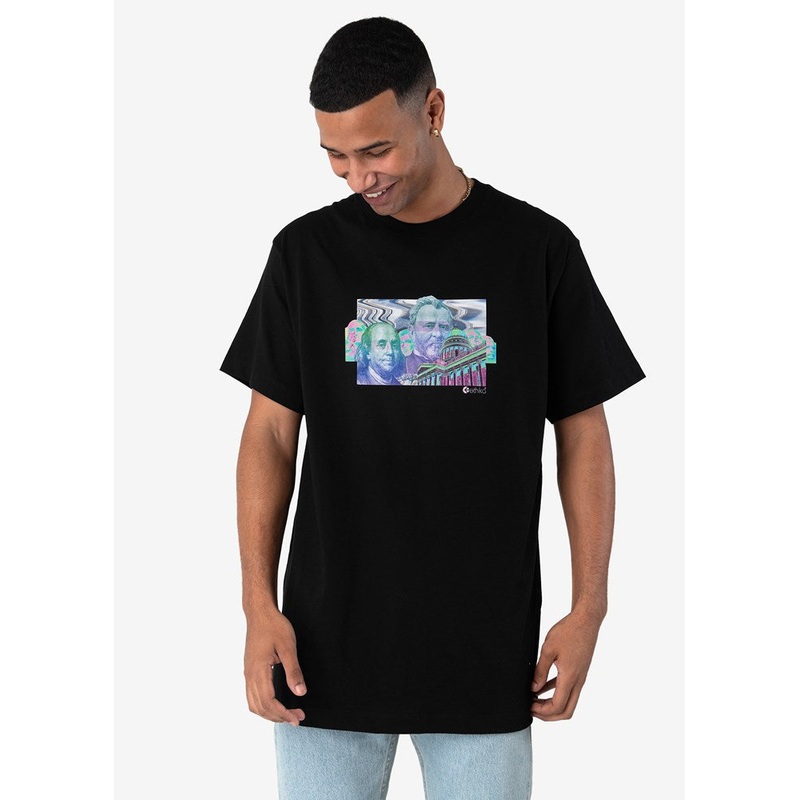 Ethika Mens Benji Glitchin Tee – Black