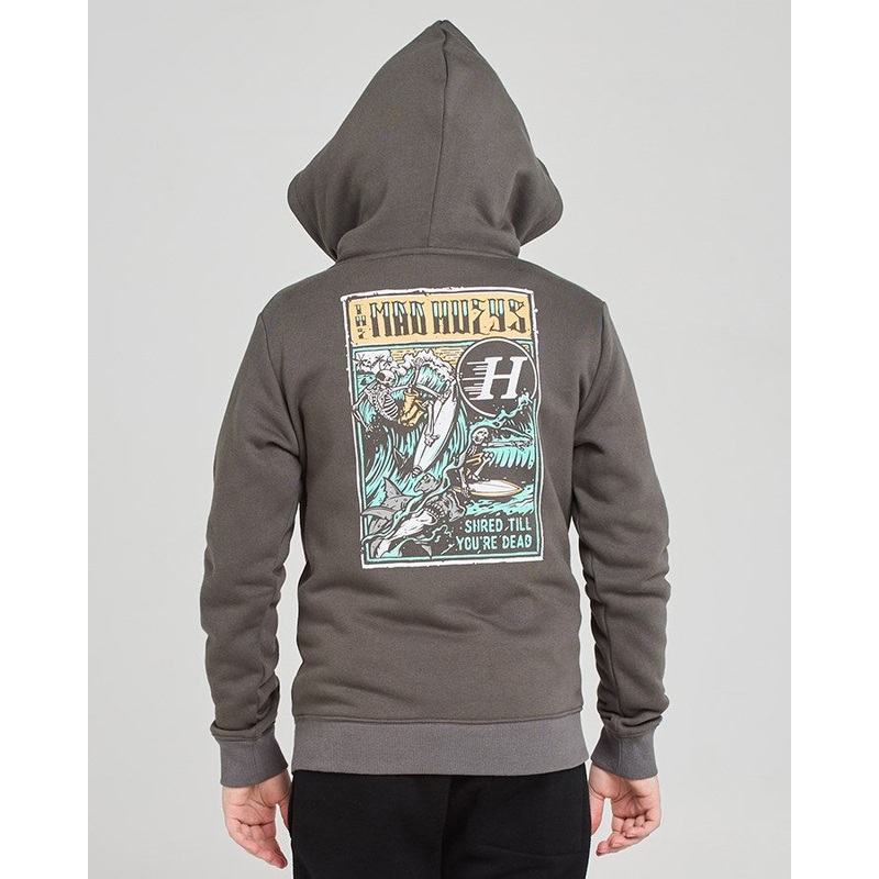 The Mad Hueys Shred Til Youre Dead Youth Pullover
