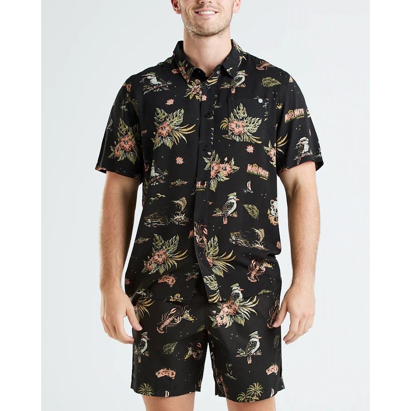 The Mad Hueys Dirty Vacay Woven SS Shirt