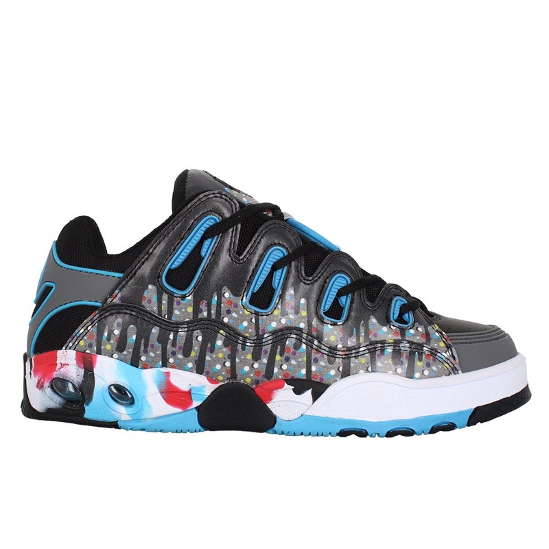 Osiris D3 OG – BLACK/GREY/DRIPS