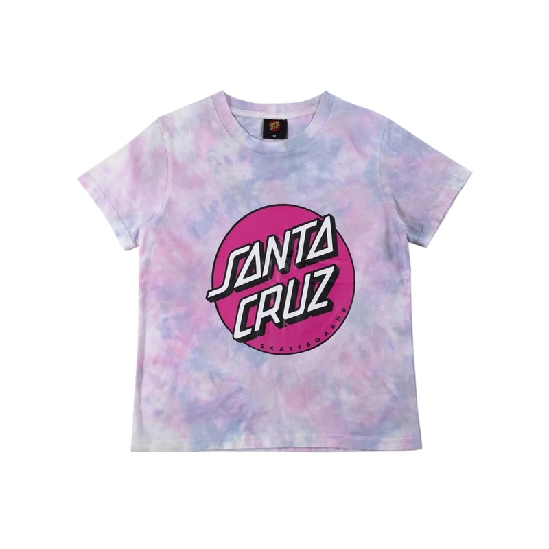 Santa Cruz Other Dot Front Tie Dye Girls Tee