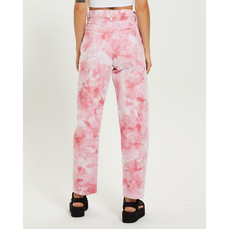 Stussy Floyd Tie Dye Pant|KHAKI GREEN|PINK|6|8|10|12|14