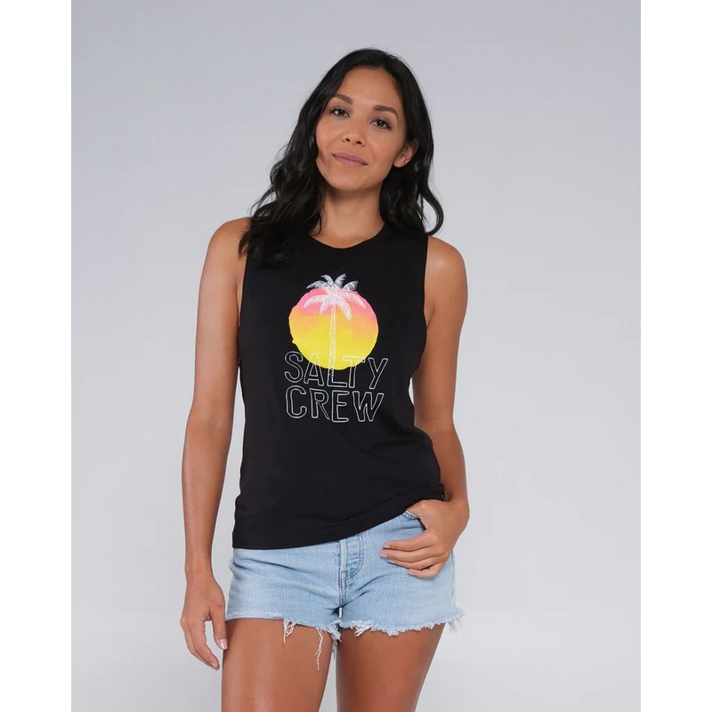 Salty Crew Summer Vibes Womens Muscle Tank
