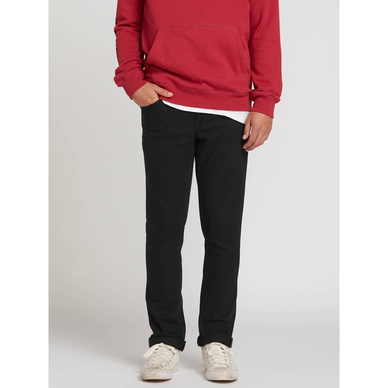 Volcom Vorta Slim Fit Jeans Blackout