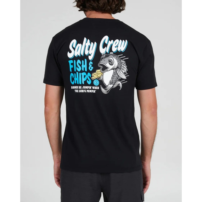 Salty Crew Fish & Chips Premium Tee