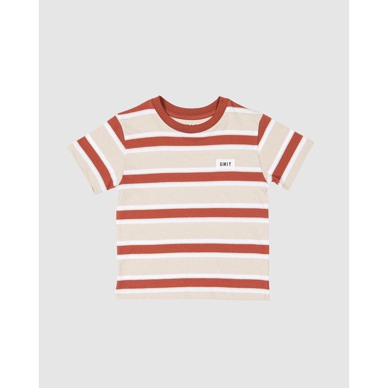 Unit Flight Kids Tee|DARK RED|MILITARY|0|2|4|6|8