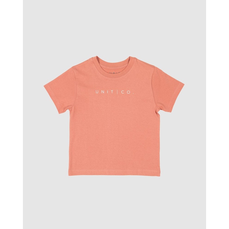 Unit Sweep Kids Tee|DUSTY ROSE|0|2|4|6|8