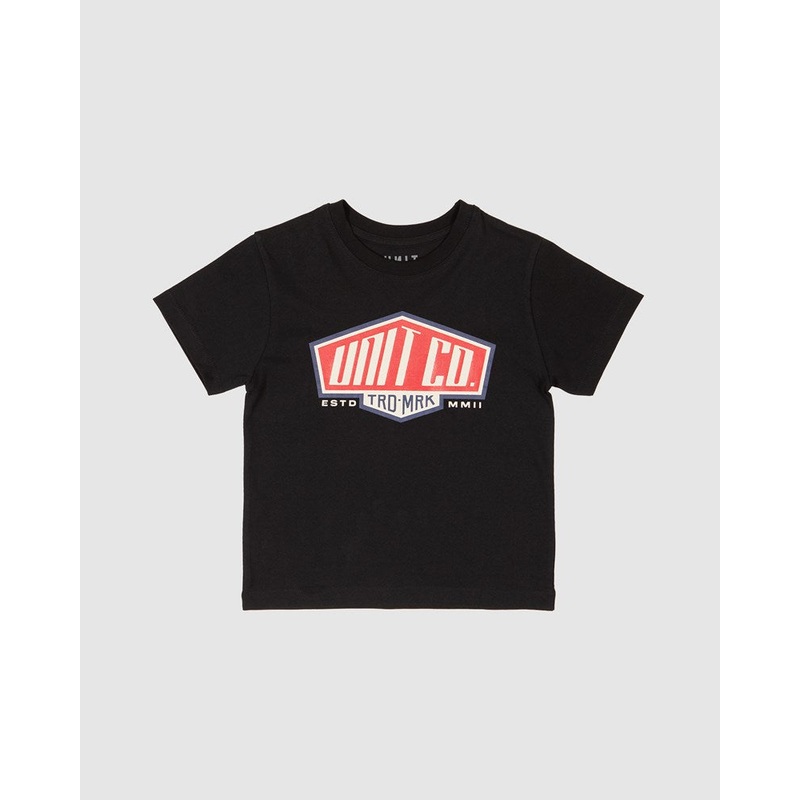 Unit Transform Kids Tee|BLACK|0|2|4|6|8