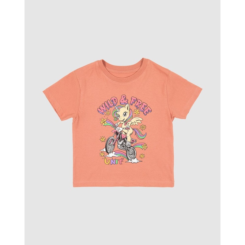 Unit Wild Kids Tee|DUSTY ROSE|0|2|4|6|8