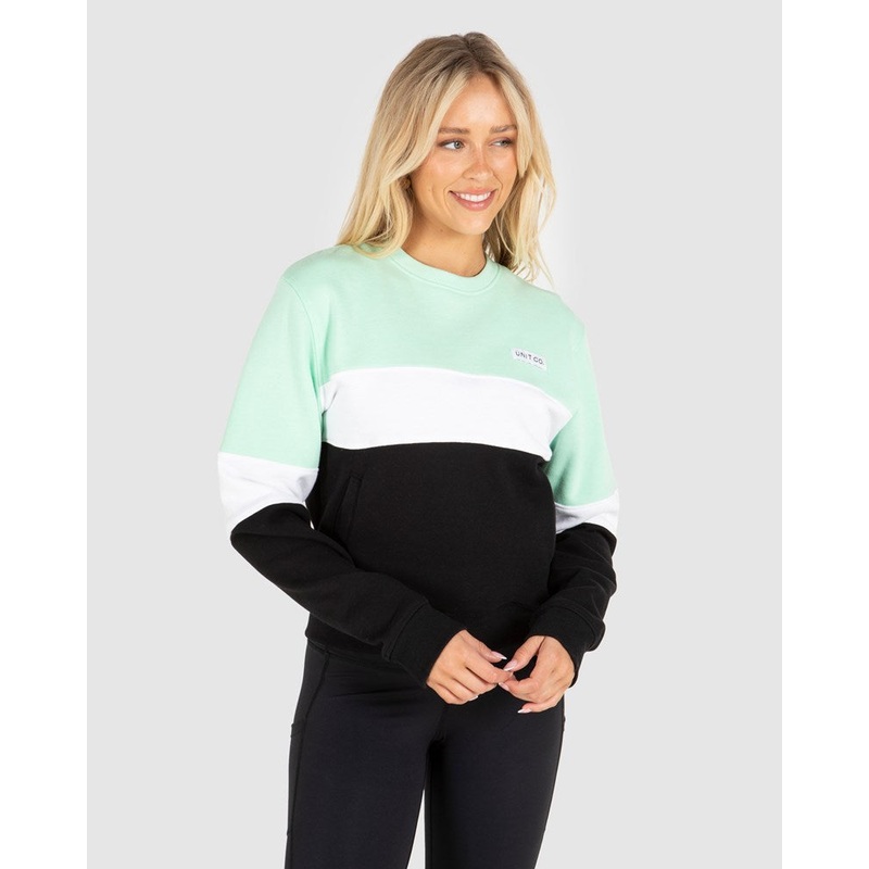Unit Coco Ladies Crew Sweater|MINT|10/S|12/M|14/L|16/XL|6/2XS|8/XS
