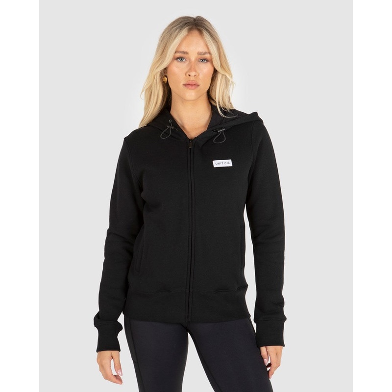 Unit Latch Ladies Fleece|BLACK|6/2XS|8/XS|10/S|12/M|14/L|16/XL