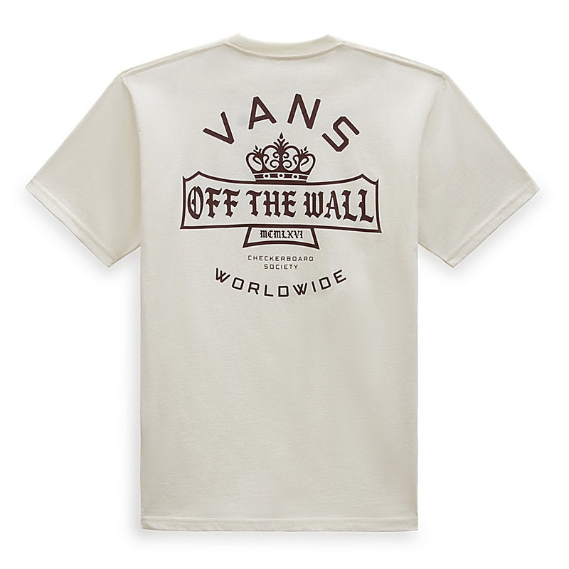 Vans Checkerboard Society Tee White