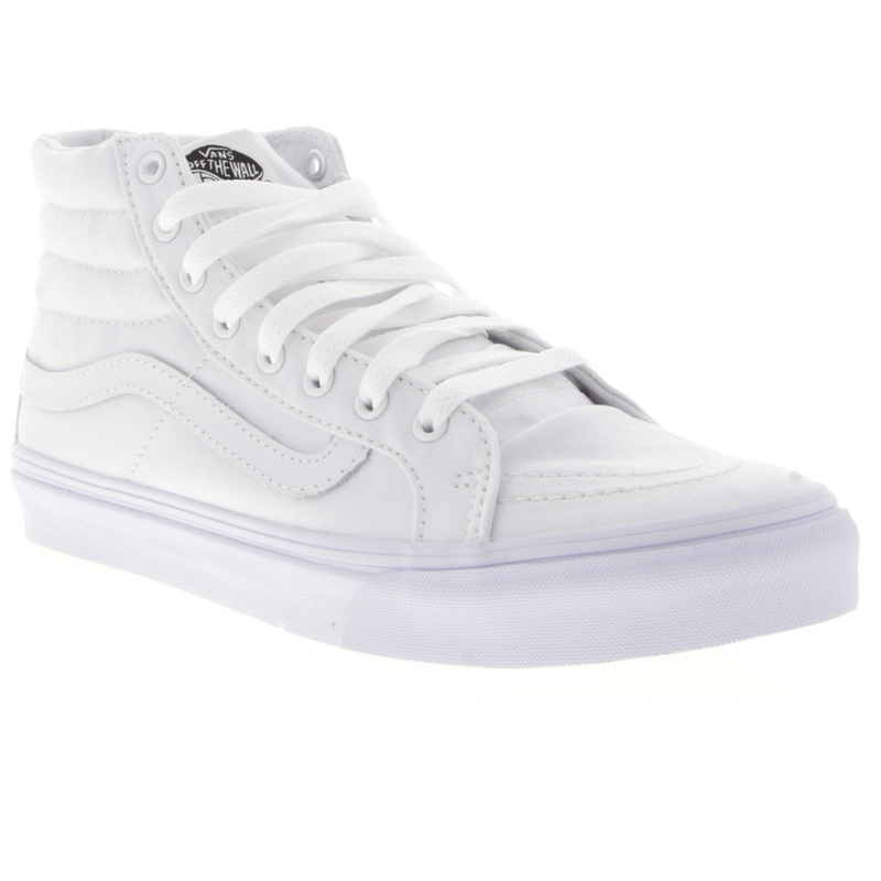 Vans Sk8 Hi True White|TWHT|M4 W5.5|M5 W6.5|M6 W7.5|M7 W8.5|M8 W9.5|M9 W10.5|M12|M10 W11.5|M11 W12.5