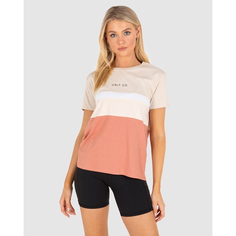 Unit Band Ladies Tee|DK TEAL|DUSTY ROSE|6/2XS|8/XS|10/S|12/M|14/L|16/XL