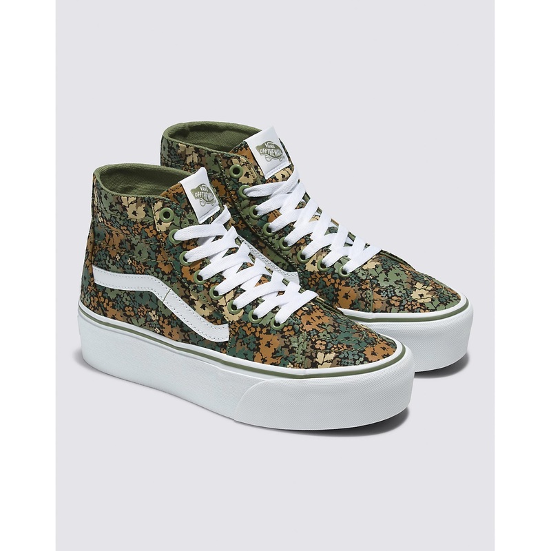 Vans SK8-HI Tapered Stackform Camo Floral/Loden Green