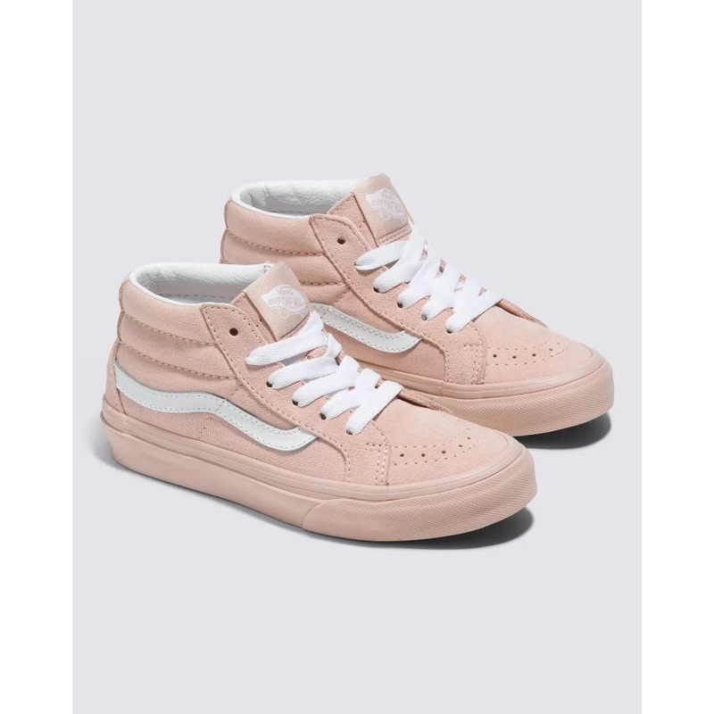 Vans Sk8-Mid Reissue Kids Pastel Mono Rose Smoke