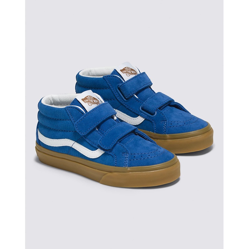 Vans Sk8-Mid Reissue Kids V Corduroy Pop Blue