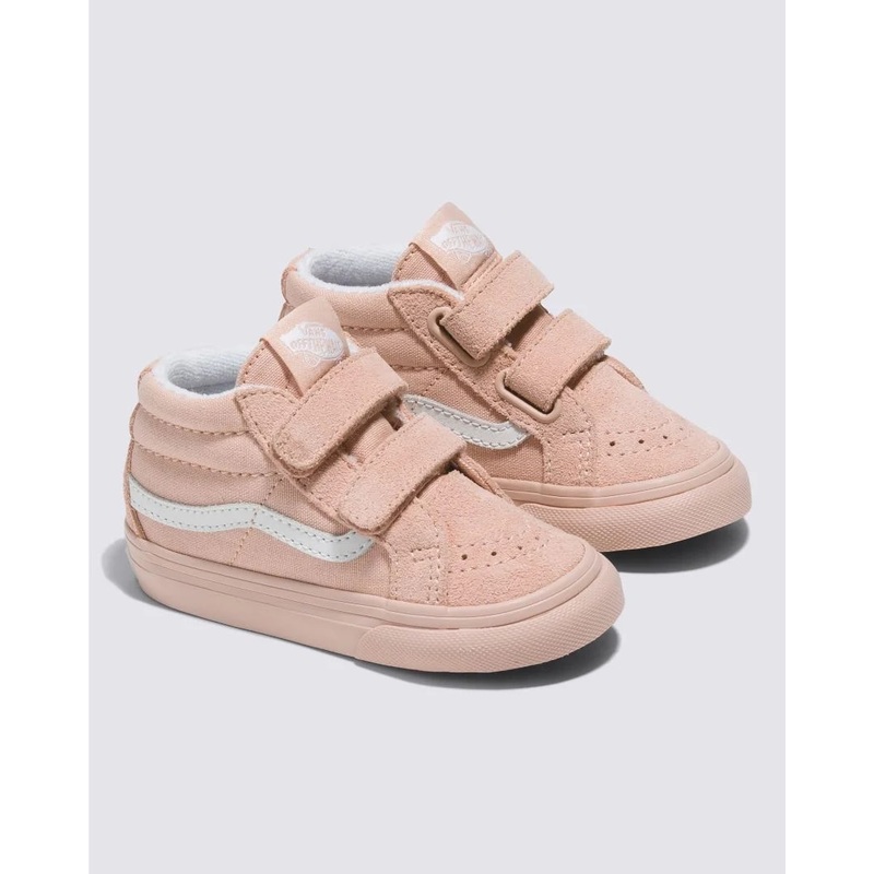 Vans Toddlers Sk8-Hi Mid Reissue V – Pastel Mono Rose Smoke