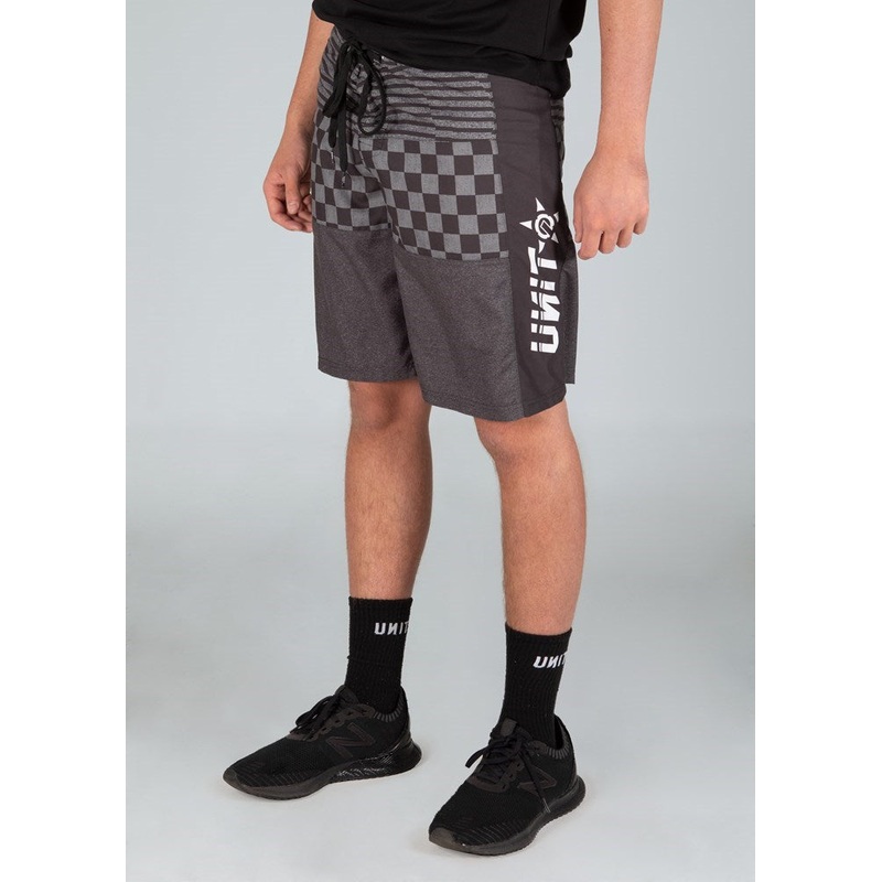 Unit Pleet Boardshort|CHARCOAL|28|30|32|34|36|38|40