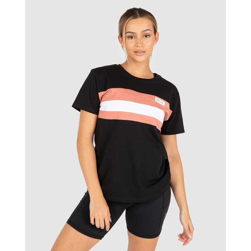 Unit Zion Ladies Tee|BLACK|MILITARY|6/2XS|8/XS|10/S|12/M|14/L|16/XL