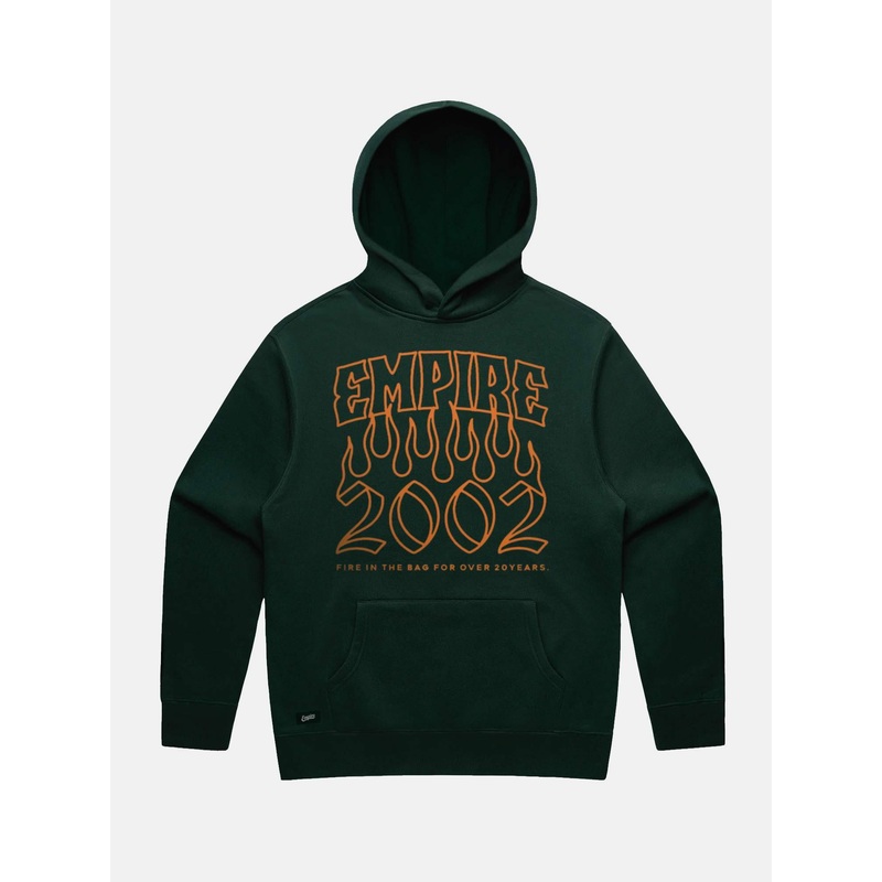 Empire Fire In The Bag Hood|Green|XS|S|M|L|XL|2XL|3XL|4XL|5XL