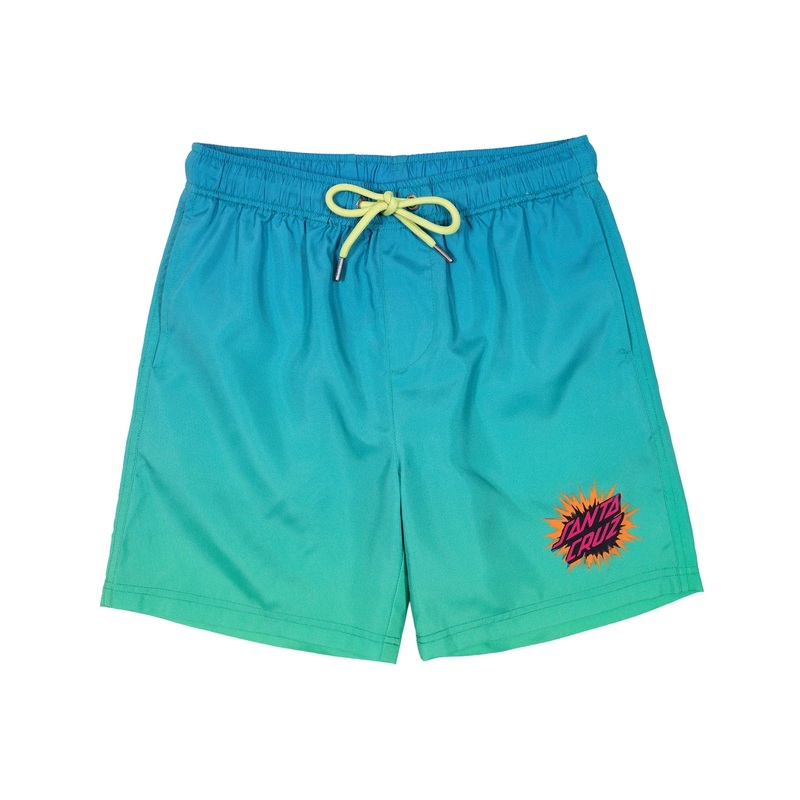 Santa Cruz Burst Oval Dot Boys Boardshorts