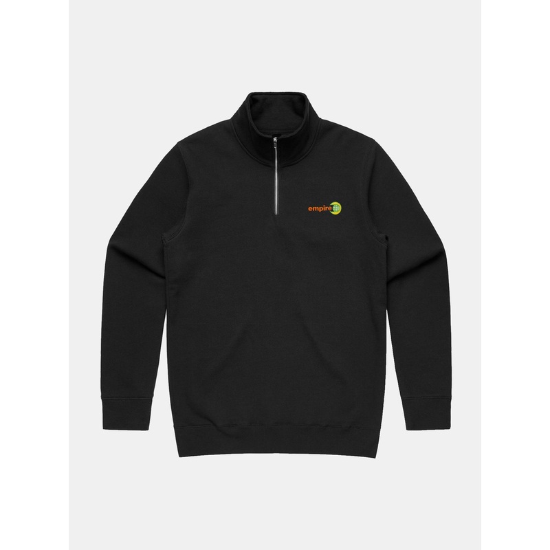 Empire Global Gas 1/4 Zip|Black|XS|S|M|L|XL|2XL|3XL|4XL|5XL